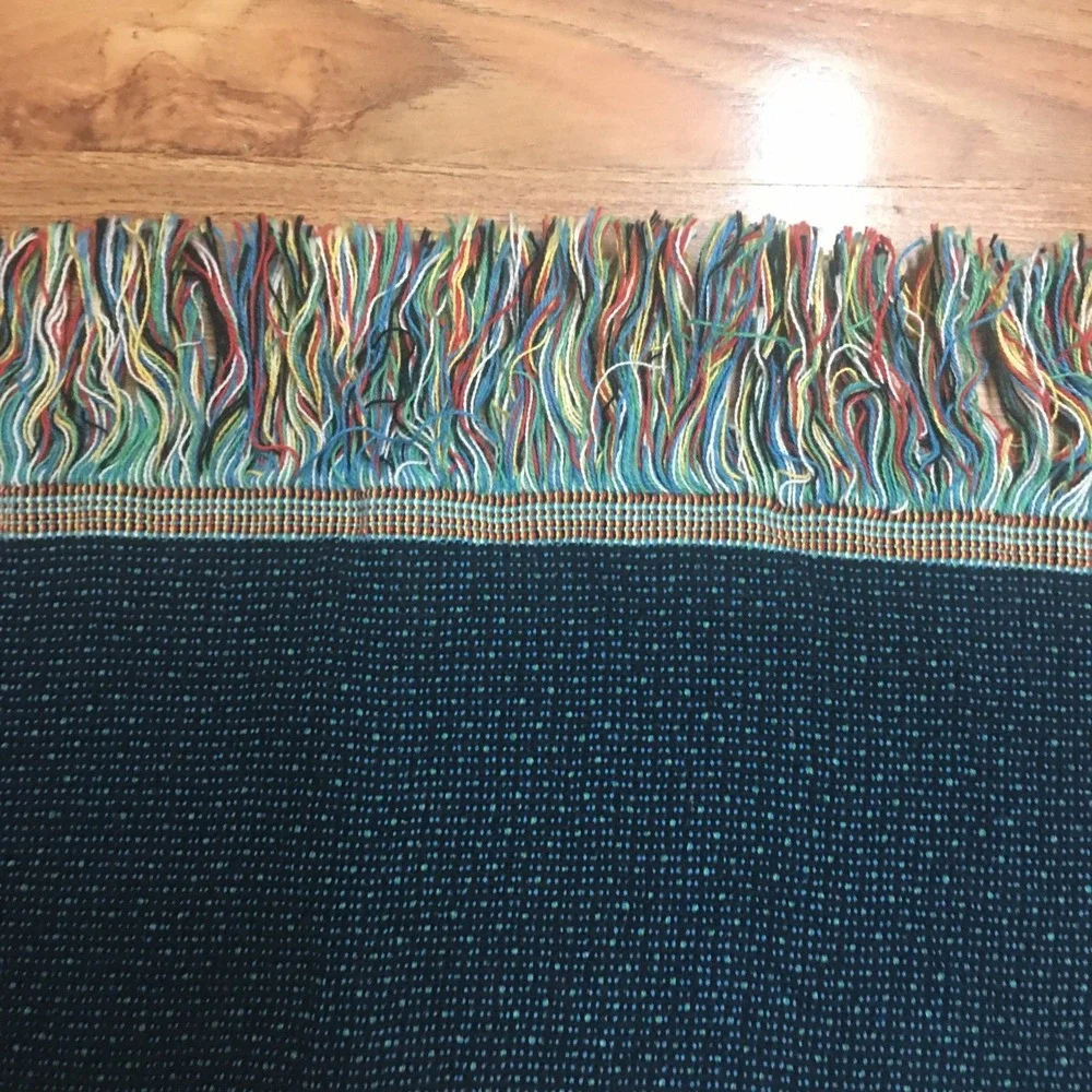 Vintage Large Throw Blanket Messenger Of Love By Mary St Clair NWT 51